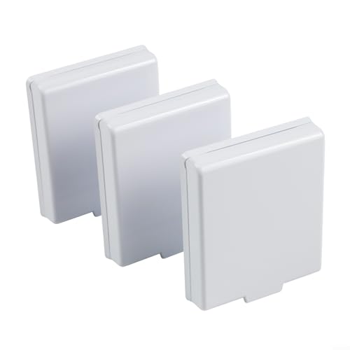 Self 3-teilige Schalter-Schutzabdeckungen für Staub- und Wasserbeständigkeit (weiß) von ZiStarlilife