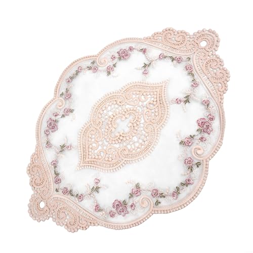 Spitzen-Tischdecke mit Rosen-Design für ein atemberaubendes kulinarisches Erlebnis bei Ihrer nächsten Feier oder Party von ZiStarlilife