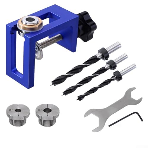 Verstellbarer Bohrer-Locator für genaue Lochpositionierung in Schränken (C) von ZiStarlilife