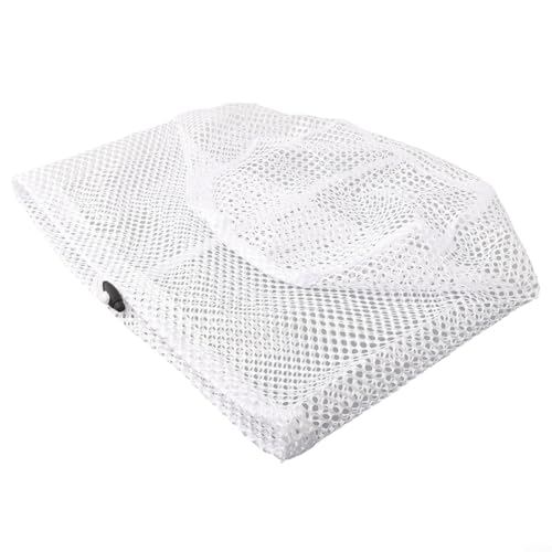 Wäschesack mit Kordelzug, grobes Netz, Wäschesäcke, schmutzige Kleidung, Organizer, Beutel, Wäschesack für Waschmaschine, Haushalt (30 x 40 cm) von ZiStarlilife