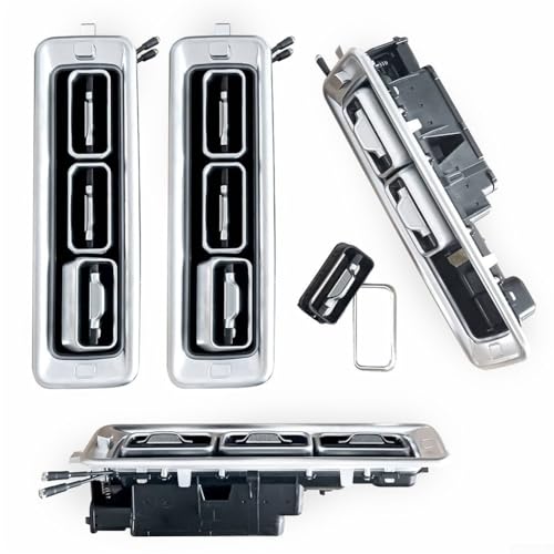 ZiStarlilife Auto Innenraum Dach Lüftungsauslass Abdeckung Trim ABS Dekoration Kompatibel mit für Mercedes Vito V260 V250 V220D Dreiloch-Luftauslass ZiStarlilife Auto Innenraum Dach Lüftungsauslass Abdeckung Trim ABS Dekoration Kompatibel mit für Mercedes Vito V260 V250 V220D Dreiloch-Luftauslass von ZiStarlilife