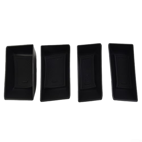 ZiStarlilife Auto Türgriff Aufbewahrungsbox 4 Stück für BYD ATTO 3 2025+ Praktisches ABS-Material Innentür-Organizer Zubehör für Autos von ZiStarlilife
