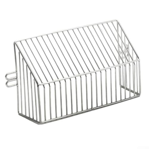 ZiStarlilife Dachrinnenschutz, Edelstahl, Wand, Ecken, Bodenablauf, Dachrinne, Laubschutz, Anti-Verstopfung, Drainagefilter für Balkon, Garten, Rohre (20,5 cm) von ZiStarlilife