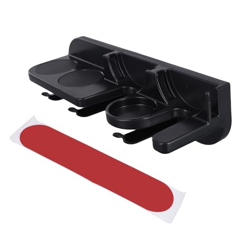 ZiStarlilife Kaffee-Tamperhalter, Wandhalterung, Siebträgerständer, Espresso-Werkzeuge, Organizer, Aufbewahrungsregal für 51, 54, 58 mm, Tamper, Kaffeeverteiler, Zubehör, schwarz (58 mm) von ZiStarlilife