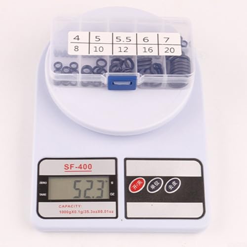 ZiStarlilife Keramik-Rutenführungsring-Set, schwarz, Angelruten-Reparatur-Set, Terminal, Tackle, verschleißfest, Wärmeleitungsteile, Werkzeug, 100 Stück, 4 mm - 18 mm von ZiStarlilife