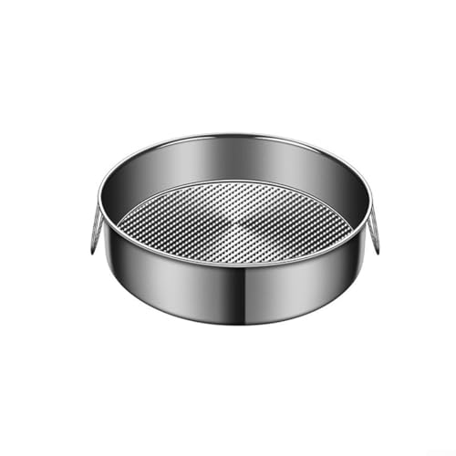 ZiStarlilife Rundes Kuchenformen-Set aus Edelstahl, 24–32 cm, antihaftbeschichtet, Dampfblech, Kuchenform, Backgeschirr für Backofen, Gefrierschrank und Catering (24 cm) von ZiStarlilife