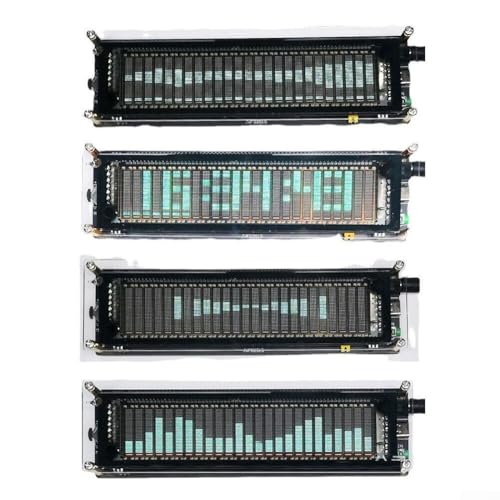 ZiStarlilife VFD2515 Audio-Spektrum-Analysator, Musikpegelanzeige, VU-Meter, mit 25 Segmenten, 15 Stufen Glas-Bildschirm, für Sound-Kontrollsystem STM32F103 Controller 5-12 V Eingang ZiStarlilife VFD2515 Audio-Spektrum-Analysator, Musikpegelanzeige, VU-Meter, mit 25 Segmenten, 15 Stufen Glas-Bildschirm, für Sound-Kontrollsystem STM32F103 Controller 5-12 V Eingang von ZiStarlilife