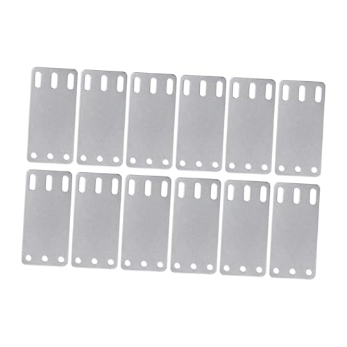 Ｚｉａｌｏｆｉ 12x Cargo Platten mit Schrauben Muttern Und Unterlegscheiben mit Montagesatz für von Ｚｉａｌｏｆｉ