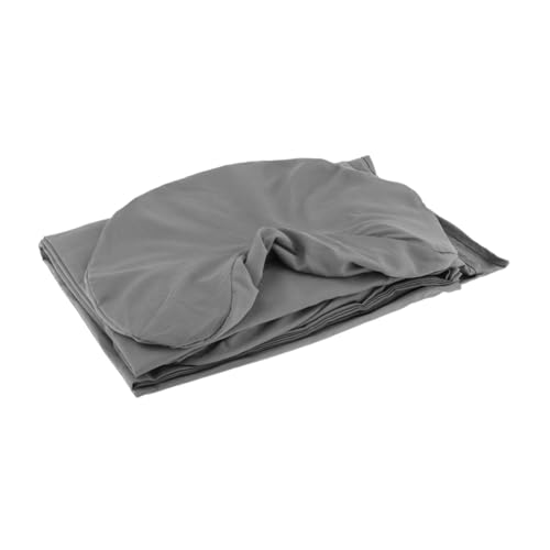 Ｚｉａｌｏｆｉ 3 Stücke Schönheitstischblatt Set Massage Tisch Cover Face Cradle Cover für Schönheit, Dunkelgrau von Ｚｉａｌｏｆｉ