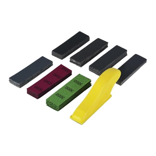Ｚｉａｌｏｆｉ 71 Teiliges Schleifpapier Set, Schleifpapier Sortiment für Holzarbeiten auf Engem Raum von Ｚｉａｌｏｆｉ