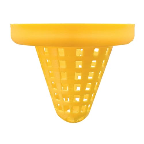 Ｚｉａｌｏｆｉ Aquarium Cone Feeder Lebensmittel Fütterung Aushöhlen Design für Fisch Fütterung Kontrolle von Ｚｉａｌｏｆｉ