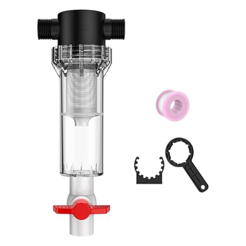 Zialofi Aquariumfilter Als Vorfilter Und Aquarienreiniger Wasserfilter Sowie Innenfilter mit Transparentem Becher Zur Mühelosen Überwachung für Die Wasserzir, 40 Mesh Außengewinde Zialofi Aquariumfilter Als Vorfilter Und Aquarienreiniger Wasserfilter Sowie Innenfilter mit Transparentem Becher Zur Mühelosen Überwachung für Die Wasserzir, 40 Mesh Außengewinde von Zialofi