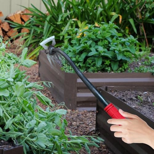Ｚｉａｌｏｆｉ Gartenwerkzeug Puller Handgerät für Die Gartenarbeit, 6 Zinken von Ｚｉａｌｏｆｉ