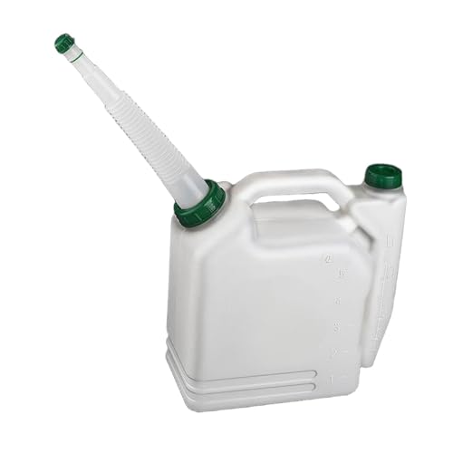 Zialofi Ölmischflasche Als Sicherer Mischbehälter Und Kraftstoffbehälter Eine Mischverhältnisflasche Zum Mischen von Benzin Und Öl für Motoren für Landschaft, 5 L Zialofi Ölmischflasche Als Sicherer Mischbehälter Und Kraftstoffbehälter Eine Mischverhältnisflasche Zum Mischen von Benzin Und Öl für Motoren für Landschaft, 5 L von Zialofi
