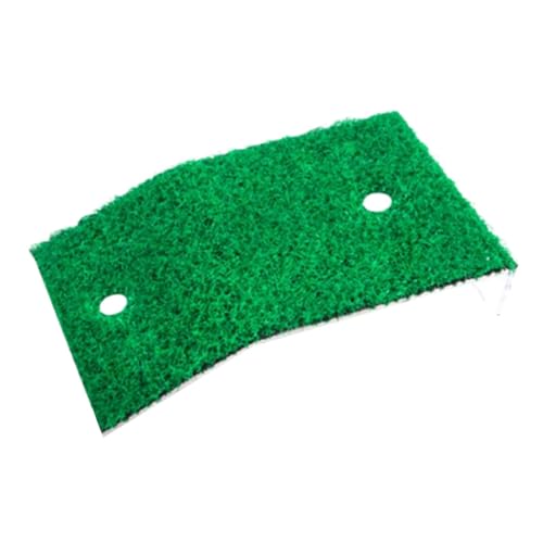 Ｚｉａｌｏｆｉ Schildkrötenplattform für Entspannung, Dock mit Kunstrasen, 8.5 cm Breite von Ｚｉａｌｏｆｉ