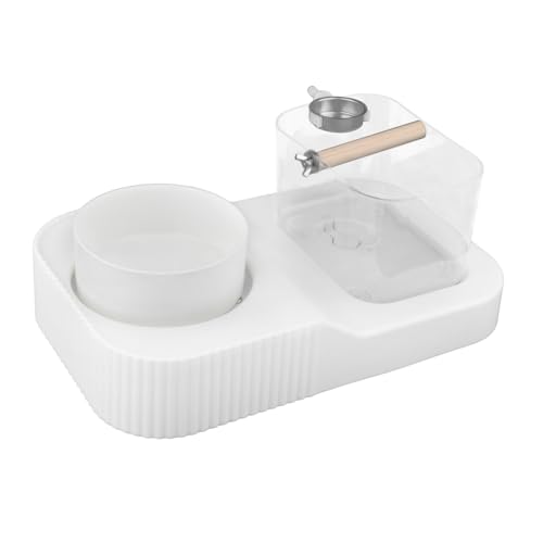 Zialofi Vogeltoilette Vogelsitzstange Multifunktionsstation mit Futternapf mit Badenapf Zialofi Vogeltoilette Vogelsitzstange Multifunktionsstation mit Futternapf mit Badenapf von Zialofi
