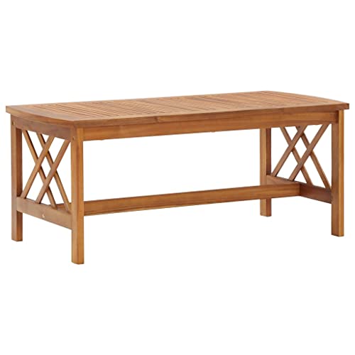 Ziaphsol Couchtisch 102x50x43 cm Massivholz Akazie geölt, Holz-Wohnzimmertisch für Snacks und Dekoration, robuster Beistelltisch für Wohnzimmer Ziaphsol Couchtisch 102x50x43 cm Massivholz Akazie geölt, Holz-Wohnzimmertisch für Snacks und Dekoration, robuster Beistelltisch für Wohnzimmer von Ziaphsol