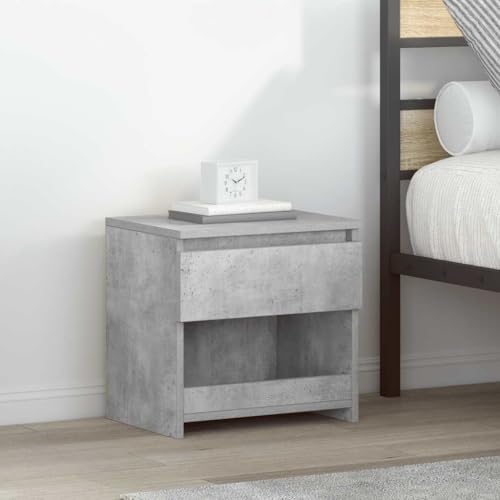 Ziaphsol Nachttische 2er Set Betongrau, 40x30x39 cm Holzwerkstoff für Schlafzimmer und Wohnzimmer, vielseitige Nachtkommoden mit Schublade und Fach für optimalen Stauraum Ziaphsol Nachttische 2er Set Betongrau, 40x30x39 cm Holzwerkstoff für Schlafzimmer und Wohnzimmer, vielseitige Nachtkommoden mit Schublade und Fach für optimalen Stauraum von Ziaphsol