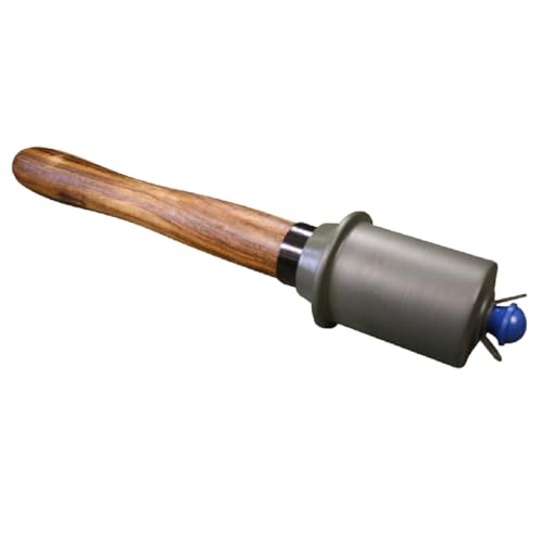 M43 Stielhandgranate der deutschen WH, Modell aus Metall und Holz in feldgrau von Zib Miltec