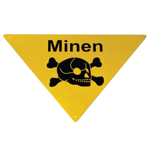 Schild Achtung Minen Wehrmacht von Zib Miltec