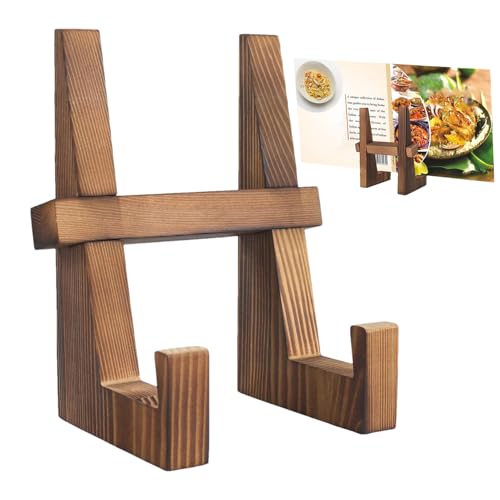 Rezeptbuchständer Für Die Küche, Kochbuchhalter Aus Holz Für Die Küchentheke, Holz Rustikaler Rezeptbuchhalter Stand, Kochbuch Lesen Buchstand Für Hobbyköche Und Kochliebhaber Rezeptbuchständer Für Die Küche, Kochbuchhalter Aus Holz Für Die Küchentheke, Holz Rustikaler Rezeptbuchhalter Stand, Kochbuch Lesen Buchstand Für Hobbyköche Und Kochliebhaber von Zibeem
