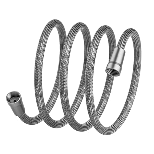 Zibeem Duschkopfschlauch Ersatz Abtrennbar | Handheld Duschschlauch Ersatz - Umflechtung Verlängerungsdüse Duschköpfe Für Badewanne Waschbecken Zibeem Duschkopfschlauch Ersatz Abtrennbar | Handheld Duschschlauch Ersatz - Umflechtung Verlängerungsdüse Duschköpfe Für Badewanne Waschbecken von Zibeem