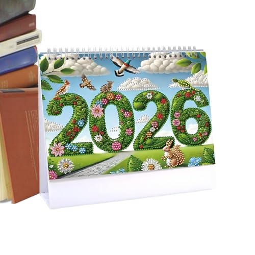 Zibeem Rhinestone Art Kalender 2026 | 12 Monate Planer Kalender Für Schreibtisch - Strassstein-Für Tägliche Aufgaben Termine Schreibtischbereich Arbeitsplatz Zuhause Schlafzimmer Zibeem Rhinestone Art Kalender 2026 | 12 Monate Planer Kalender Für Schreibtisch - Strassstein-Für Tägliche Aufgaben Termine Schreibtischbereich Arbeitsplatz Zuhause Schlafzimmer von Zibeem