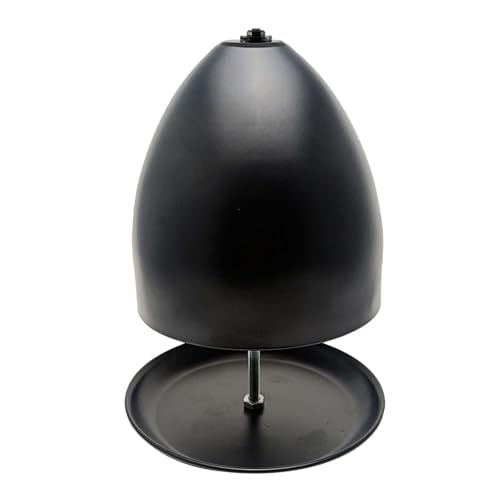 Zibeem Teelichtofen-Kerzenheizer,Teelicht-Kerzenheizer,Metall-Teelicht-Kerzen-Raumheizung - Großer, platzsparender, schnell erhitzender Kerzenofen mit weichem Licht, Kerzenheizhalter für Büros, von Zibeem