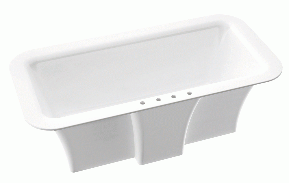 Zicco Sentio 2 freistehende Badewanne, L 1790 W 890 H 620 mm B-073-1790-890-M-00-00 von Zicco