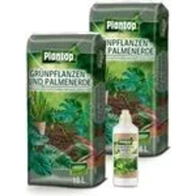 Ziegler GregorPlantop Grünpflanzenerde Und Palmenerde 2 x 18 L und 1 Liter Grünpflanzendünger Ziegler GregorPlantop Grünpflanzenerde Und Palmenerde 2 x 18 L und 1 Liter Grünpflanzendünger von Ziegler Gregor
