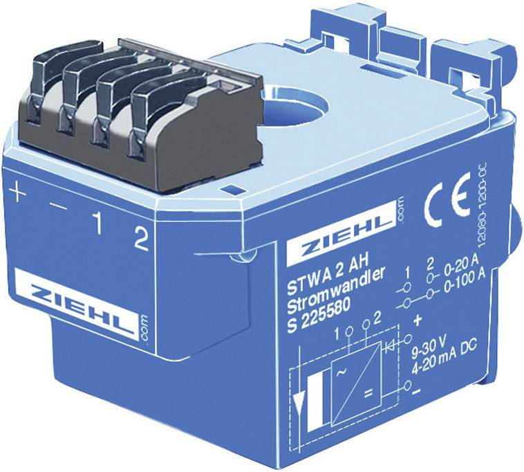 Ziehl Stwa 2 Ah 100 A Stromwandler Messumformer Umformer Wandler B-Ware von Ziehl