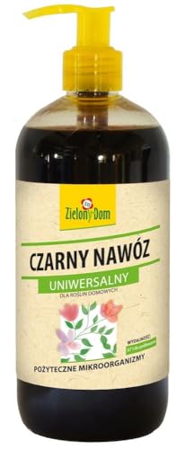 Zielony Dom Flüssigdünger Zimmerpflanzen Trichoderma NPK Organischer Konzentrat 1L für 134L von Zielony Dom