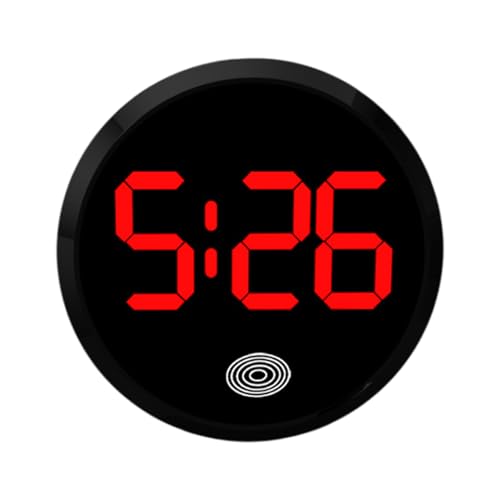 Autouhr für Armaturenbrett - Innenfahrzeug Uhr mit Kleberhalterung - Kleine analoge Uhr für die meisten Autos | Kompaktes Design - Quarzbewegung - Mini -Größe - Fit von Ziennhu