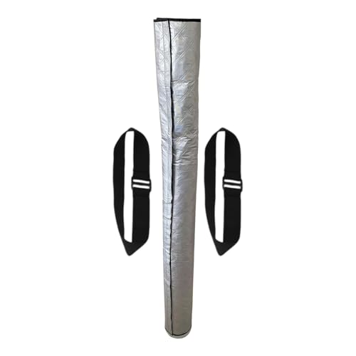 Conditioner Schlauchabdeckung Wrap | Polyvinylchlorid, hellgrau | Einfache Installation, Schutzabdeckung | Flexibler und hitzebeständiges kompatibel mit und mehr Größe: 1,5 m/4,92 Fuß von Ziennhu