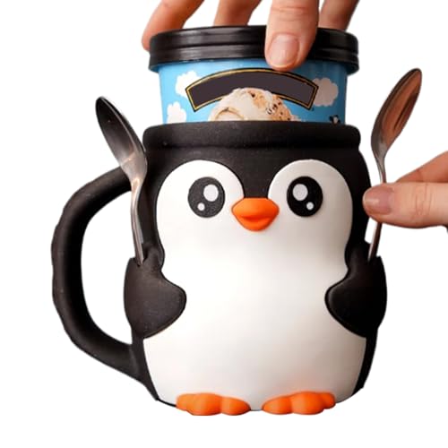 Eiscreme-Griffbrett | auslaufsicherer wiederverwendbarer Eiscreme-Ständer mit Löffelschlitz | Tragbarer Behälterständer in Form von Kindern, Kleinkindern Eiscreme-Griffbrett | auslaufsicherer wiederverwendbarer Eiscreme-Ständer mit Löffelschlitz | Tragbarer Behälterständer in Form von Kindern, Kleinkindern von Ziennhu