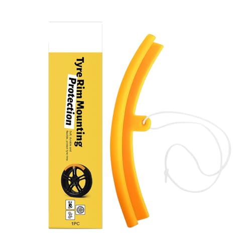 Felgenschutz - Flexibler Fahrzeug Reifenschutz | Langlebiger Schutz vor Kratzern, Abrieb und Bordsteinschäden | Universelle Passform für Auto, SUV, LKW, Motorrad, Werkstatt, Garage von Ziennhu