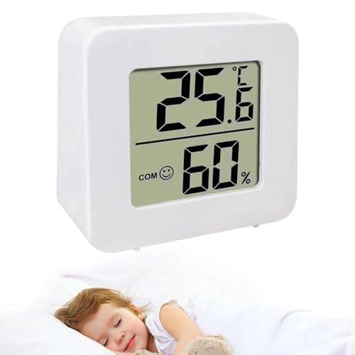 Feuchtigkeits- und Temperaturmonitor - Tragbares Hygrometer -Innenraumthermometer in der Luftqualität | Home Digital Sensor Dispact Compact LCD Display Feuchtigkeits- und Temperaturmonitor - Tragbares Hygrometer -Innenraumthermometer in der Luftqualität | Home Digital Sensor Dispact Compact LCD Display von Ziennhu