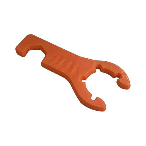 Gasflaschen Schlüssel - Ergonomischer Doppelkopf Schlüssel,Installations Zylinder Schraubenschlüssel,Für Klempnerarbeiten HVAC Reparatur Zuhause Camping Outdoor von Ziennhu