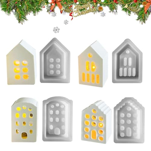 Home Resin Silikonform, Heimdekoration Silikonform - 4X Weihnachten Thema Harz Gießform - Sti Tisch Ornament Form Home Resin Silikonform, Heimdekoration Silikonform - 4X Weihnachten Thema Harz Gießform - Sti Tisch Ornament Form von Ziennhu
