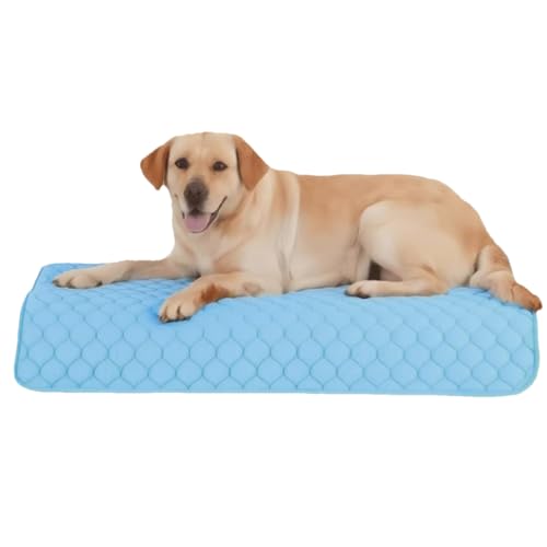 Kühldecke für Hunde – Kühlmatte, wasserdicht, tragbar und waschbar, für Haustiere, für Camping, Terrasse, Büro, Wohnzimmer, Schlafzimmer, Reise, Haus von Ziennhu