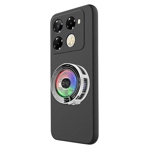 Lüfter für das Telefon abkühlen - 3 -Level -Clip -Cooler | Drahtloses Magnety -Telefonkühler mit Bildschirm | 30W Heatkolbenkühlerlüfter für Spiele, Tablets, Mobiltelefone Lüfter für das Telefon abkühlen - 3 -Level -Clip -Cooler | Drahtloses Magnety -Telefonkühler mit Bildschirm | 30W Heatkolbenkühlerlüfter für Spiele, Tablets, Mobiltelefone von Ziennhu