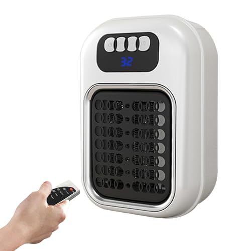 Smart Heater - Wandmontage Tragbarer Heizer,LED Display Leiser Ventilator Mit Fernbedienung Für Wohnheim Badezimmer Haushalt Kleinen Raum Smart Heater - Wandmontage Tragbarer Heizer,LED Display Leiser Ventilator Mit Fernbedienung Für Wohnheim Badezimmer Haushalt Kleinen Raum von Ziennhu