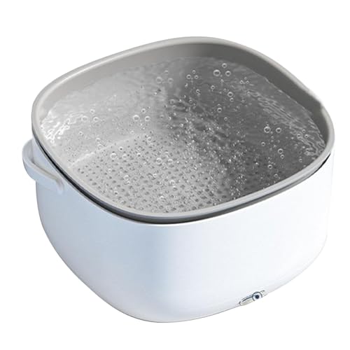 Waschkorb mit Ultraschall - Doppelschicht elektrische Entwässerung | Maschinenreinigung Haus im Haus | Effiziente Körbe für ein gesundes und schnelles Waschen frischer Lebensmittel Waschkorb mit Ultraschall - Doppelschicht elektrische Entwässerung | Maschinenreinigung Haus im Haus | Effiziente Körbe für ein gesundes und schnelles Waschen frischer Lebensmittel von Ziennhu