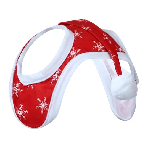 Weihnachtsmütze für , Weihnachtsmann bei Pferden, atmungsaktive Kopfbedeckung mit Schneeflockenmuster für Veranstaltungen, Feste, Festivals, Outdoor-Dekoration Weihnachtsmütze für , Weihnachtsmann bei Pferden, atmungsaktive Kopfbedeckung mit Schneeflockenmuster für Veranstaltungen, Feste, Festivals, Outdoor-Dekoration von Ziennhu