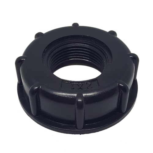 Ziennhu Adapter Für IBC-Armaturen Container Wassertank Armaturens Tankabdeckung Endkappe Gartenschlauch Wasserhahn – Robuste Kunststoffkupplung Mit Innengewinde | Passend Für 1/2 Zoll Systeme von Ziennhu