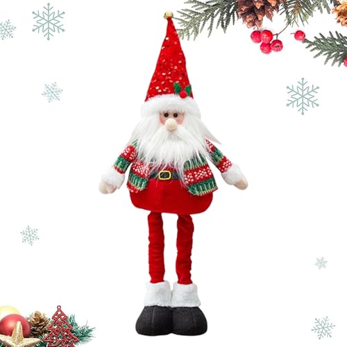 Ziennhu GNOME Weihnachtsschmuck | Weihnachtskn. Gnomes Plüsch Santa |, Home Decor Party Supplies für Schreibtischregal Kamin Yard Tisch Außenwohnheim Büroschule Gartenparty von Ziennhu