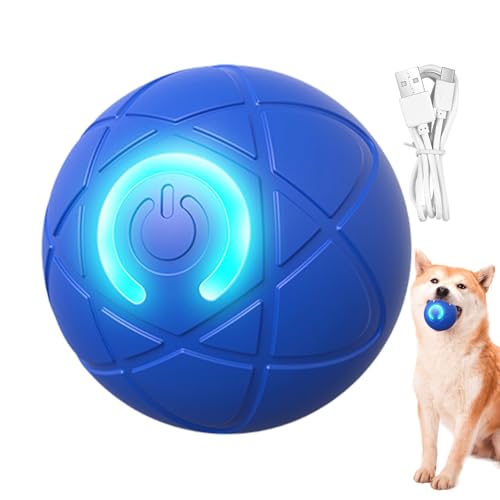 Ziennhu Interaktiver Rollender Hundeball - Batteriebetrieben Spielzeug Mit Bewegungsmelder | Langlebiges Kauspielzeug Für Hunde | Automatischer Spielball - Haustier Unterhaltung Ziennhu Interaktiver Rollender Hundeball - Batteriebetrieben Spielzeug Mit Bewegungsmelder | Langlebiges Kauspielzeug Für Hunde | Automatischer Spielball - Haustier Unterhaltung von Ziennhu