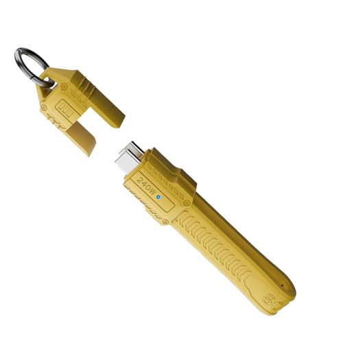 Ziennhu -Ladekabel - 240W Flaches USB Kabel - 4-in-1 Verlängerungskabels mit staubdichter Abdeckung 80Gbps Schnellladegerät für Auto Reise Haushalt Büro von Ziennhu