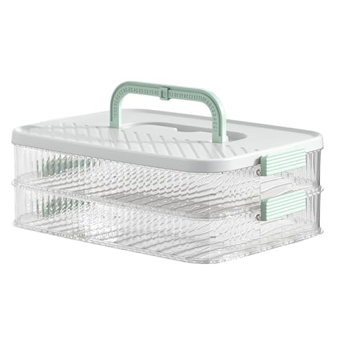 Ziennhu Modula Aufschnittbox, Aufschnittbox für Kühlschrank, rechteckige Lebensmittelbox, Fleisch- und Käsebehälter von Ziennhu