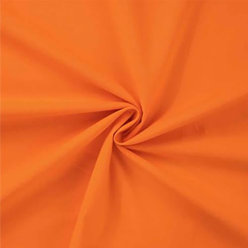 Viskose Stoff - unifarben Orange Meterware, 50 cm Viskose Stoff - unifarben Orange Meterware, 50 cm von Zierstoff einfach nähen